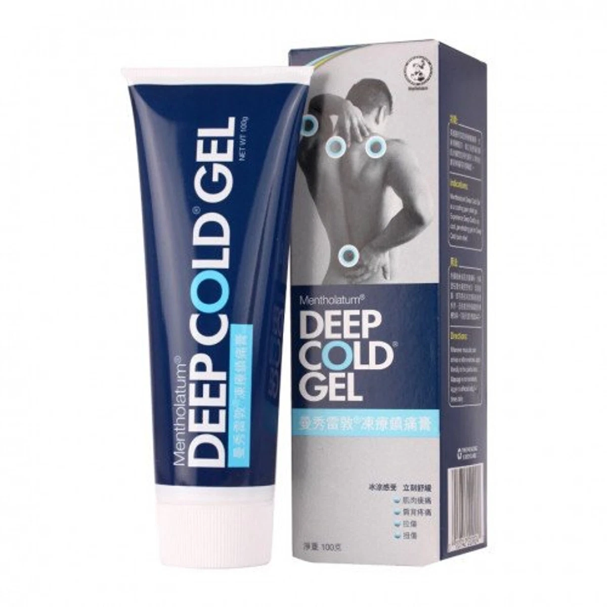 Mentholatum Deep Cold Ice Gel Therapy Cooling Pain Relief For