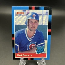 1988 Donruss Mark Grace Rated Rookie Card R35695 **READ DESCRIPTION**
