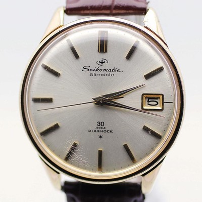 セイコーマチック スリムデイト メンズ30石自動巻 84099 本体