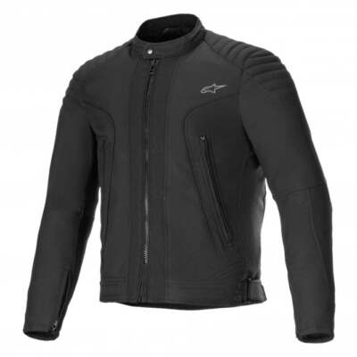 Alpinestars Men's Motorcycle Jacket - Clayton WR Textile - Black/Black