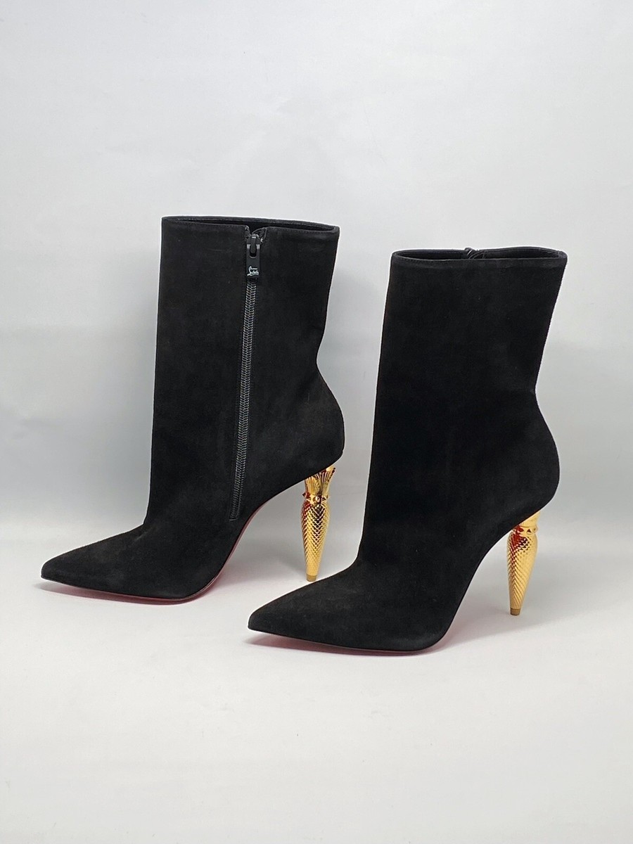 Christian Louboutin Lipbooty Suede Bootie size 37.5 | eBay