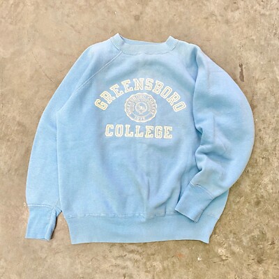 VTG 60s Champion Running Man Greensboro College Sweatshirt VTG 60s Champion Running Man Greensboro College Sweatshirt