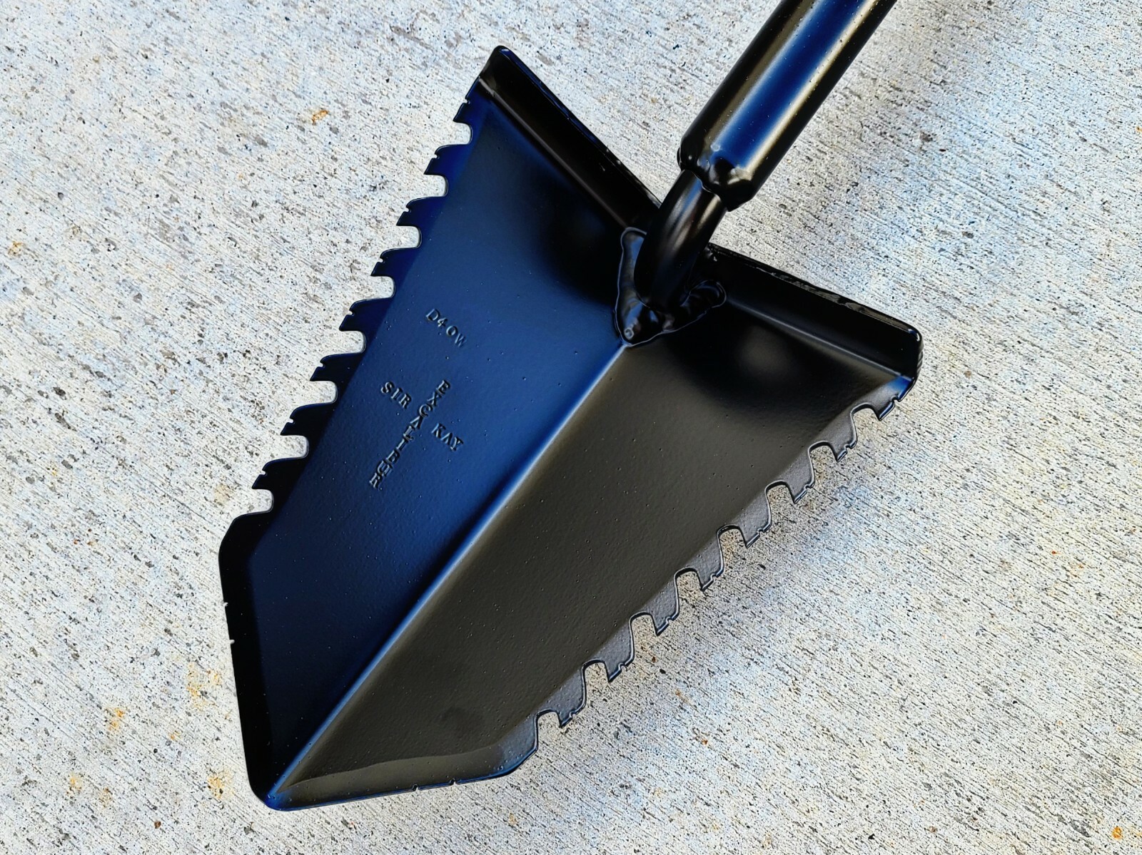 Excalibur Shovel Sir Kay WIDE Serrated Edges Metal Detecting Digging D