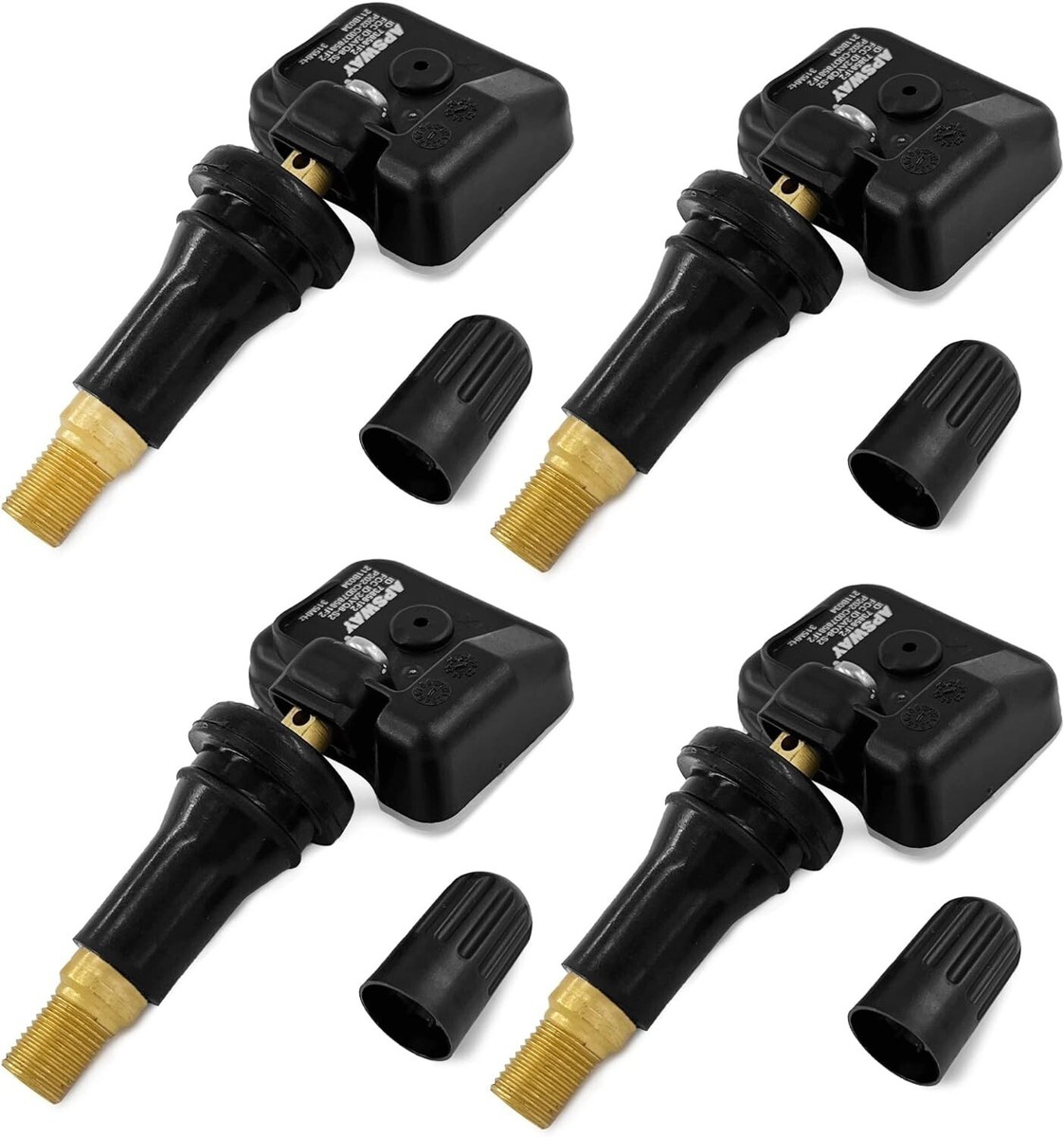 Sealed New! 4 Pk TPMS Sensors 315MHz Tire Pressure Monitor System