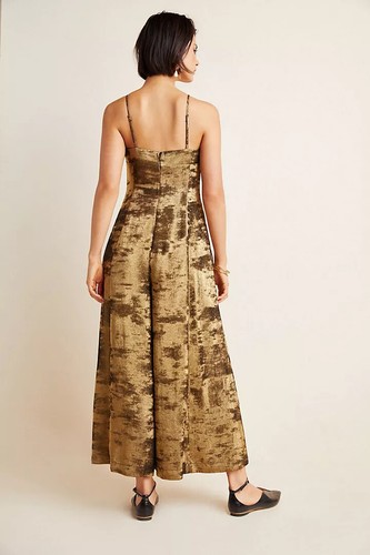 NWT by Anthropologie Erika Wide Leg Jumpsuit-Size 4 - Picture 3 of 4