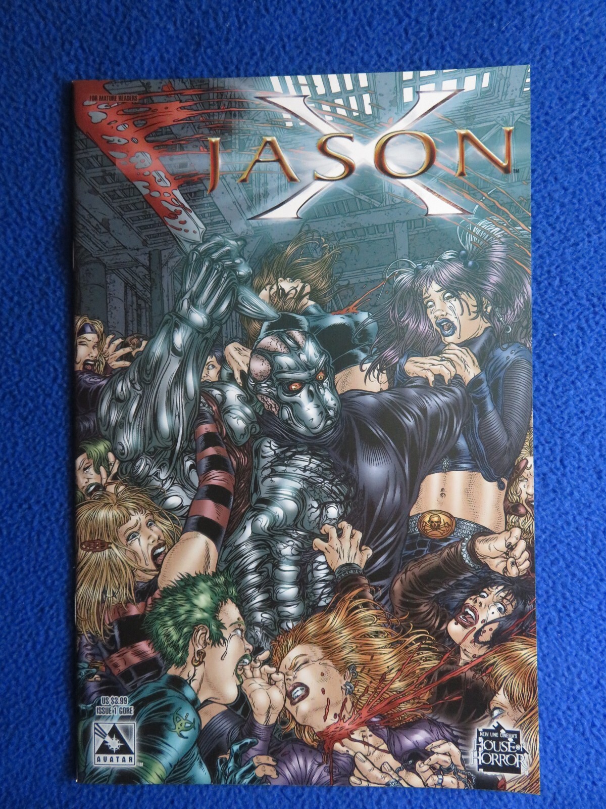 Friday the 13th Jason X #1 Gore Variant Avatar Press 2006