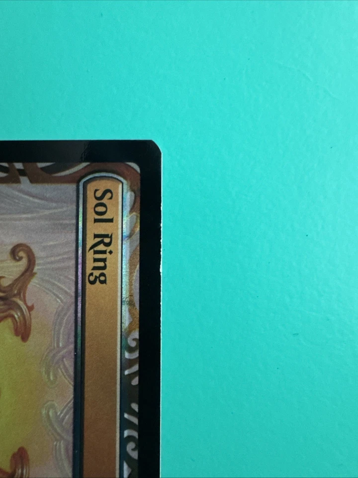 MTG Sol Ring Masterpiece Kaladesh Inventions LP Foil - Image 2 of 3