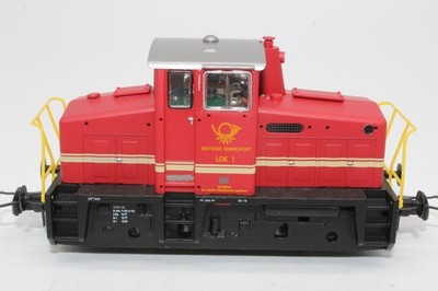 Dingler HO DC 10156  Rangierlok O&K Deutsche Bundepost analog ---111---