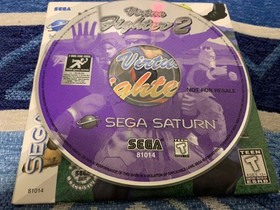 Virtua Fighter 2 Sega Saturn Trial Version Overseas Edition Used Damaged