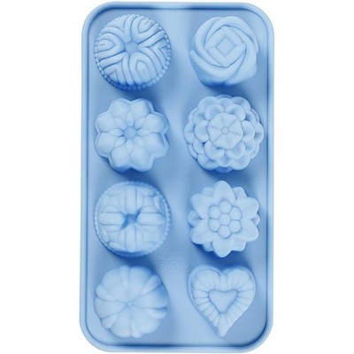 Creativ Company Silikonform kleine Kuchen, Lochgröße 40x45 mm, 25 ml