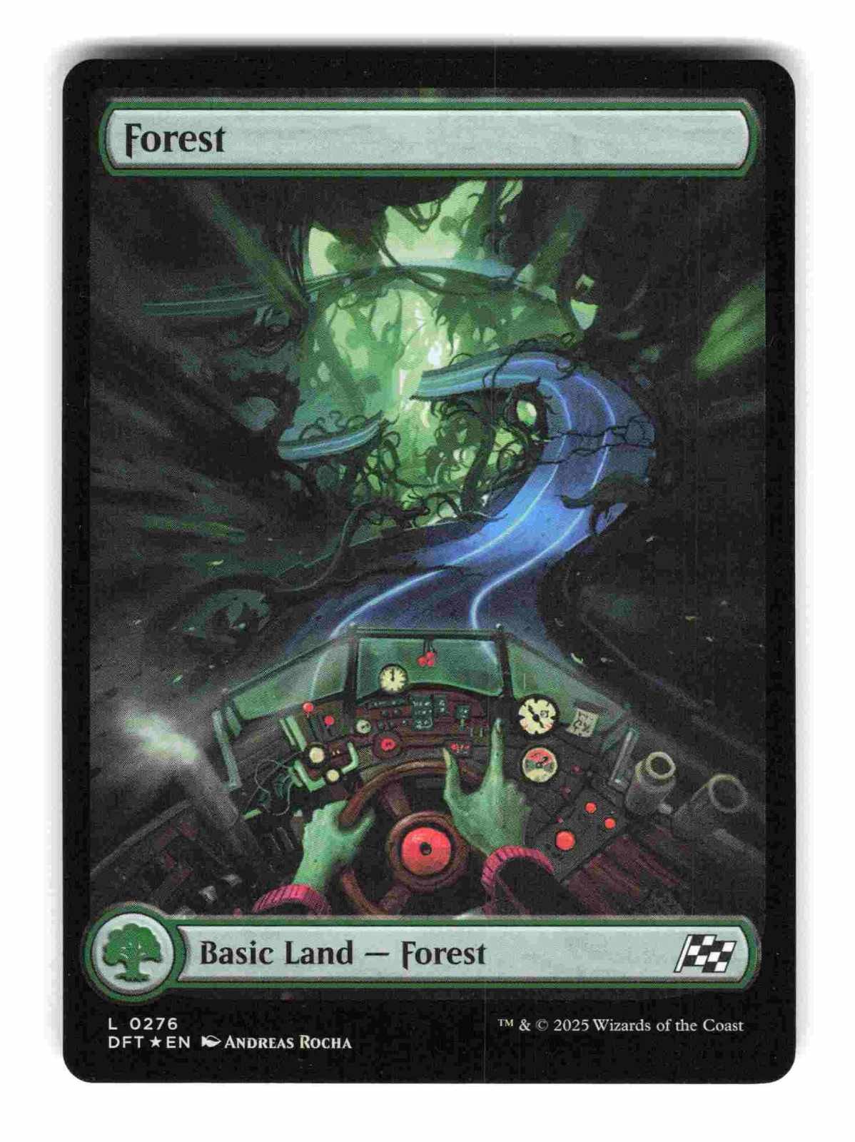 Forest (0276) - 276 - Foil - NM - Aetherdrift - MTG