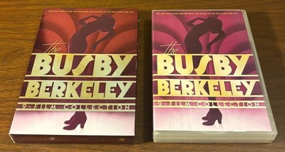 The Busby Berkeley - 9 Film Collection DVD Box Set w/ slipcase - GUC