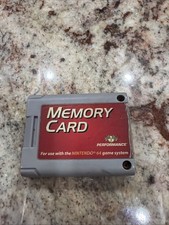 Performance Memory Card For Nintendo 64 N64 P-302