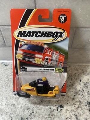 Matchbox 2001 Team Tundra Series #8 Snowmobile Model Kit