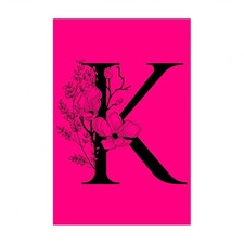 K: Monogram Initial Letter Notebook: Customized Monogrammed Gift Journal To W...