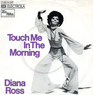 Diana Ross Touch Me In The Morning Vinyl Single 7inch NEAR MINT Tamla