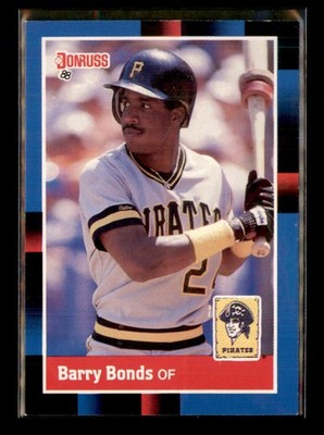 1988 Donruss #326 Barry Bonds The BallCap Exec