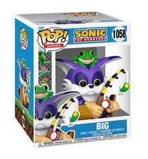 Funko POP! SONIC Super 6 1058 Big the Cat with Froggy Figurka the hedgehog