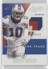 2014 Panini Absolute Tools of the Trade Prime 6/15 Robert Woods #TT-RW 0rd2