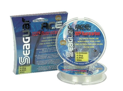 SEAGUAR ACE MONOFILAMENT SURF TOWING FLUOROCARBON FISHING WIRE BOLENTINO KUREHA MAR