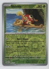 Shuckle Reverse Foil Pokemon Scarlet & Violet: Obsidian Flames OBF #005