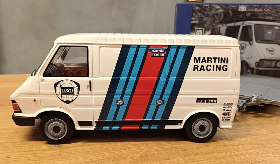 LAUDORACING- Fiat 242E - Assistenza Rally Lancia Martini Corsa 1986 - Lim.64/150 - Immagine 4 di 4