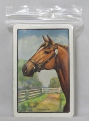 Vintage WHIRLAWAY Racehorse PLAYING CARDS Deck Set - Triple Crown Winner