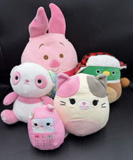Squishmallows Lot of 5 NO TAGS Tadita Karina Kaldette Avery Piglet