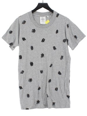 Cheap Monday Damen T-Shirt S grau Baumwolle mit Viskose Basic