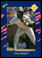1990 Classic Blue Tony Gwynn San Diego Padres #17