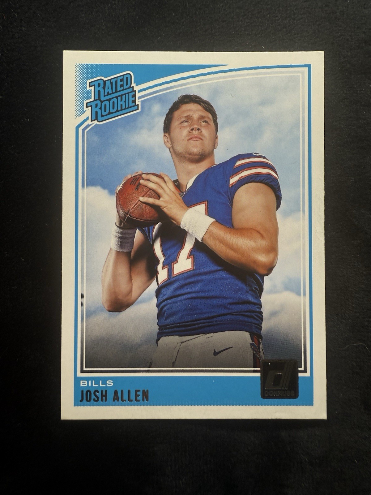 2018 Panini Donruss Rated Rookie Josh Allen #304