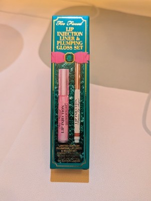 Too Faced BRAND NEW IN BOX [LIP INJECTION LINER & PLUMPING GLOSS SET]