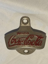 Vintage Coca Cola Starr X Bottle Opener Wall Mouny Made In USA
