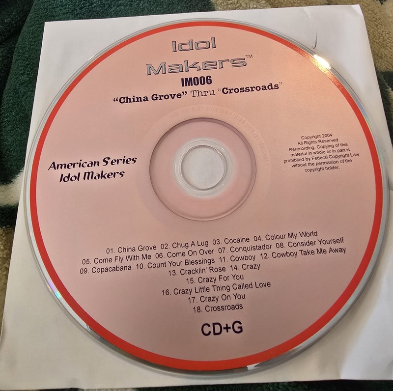 KARAOKE IDOL MAKERS CD+G  # IM006
