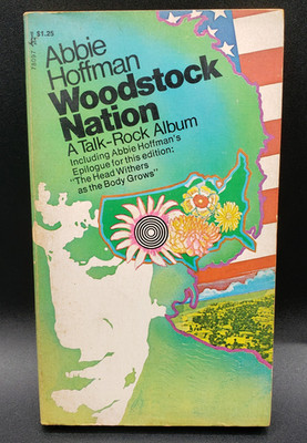 Woodstock Nation A Talk Rock Album Abbie Hoffman Paperback 1971