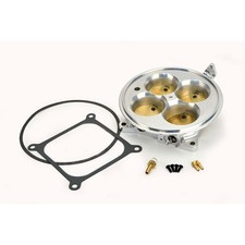 Fast Fuel Injection Throttle Body 307603p Polished 4150 Square Bore Fast Fuel Injection Throttle Body 307603p Polished 4150 Square Bore