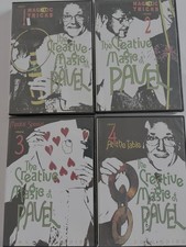 Set Of 4 x PAVEL - The Creative Magic Of - Magic DVDs As Pictured S23