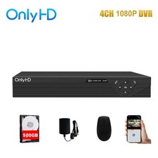4 Channel HD 1080P Home Security CCTV Camera DVR Video Recorder with Hard Drive