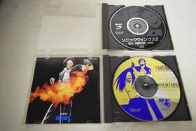 Neo Geo CD CD-T01 Console SNK SONIC WINGS2 THE KING OF Fighters 95 Tested Japan
