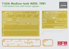 RYEFIELD RM-2056 Upgrade Solution Mudguards Series For T-55A Medium Tank Mod1981