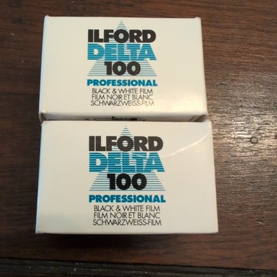 Ilford Two rolls Delta 100 - 120 Format - Expired Feb 2021
