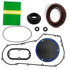 Clutch Primary Cover Gasket Kit Compatible with Dyna Softail Fat Boy Heritage