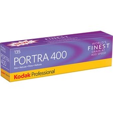 Kodak Portra 400 Color Negative Film ISO 400, 135-36 Exposure, 5-Pack