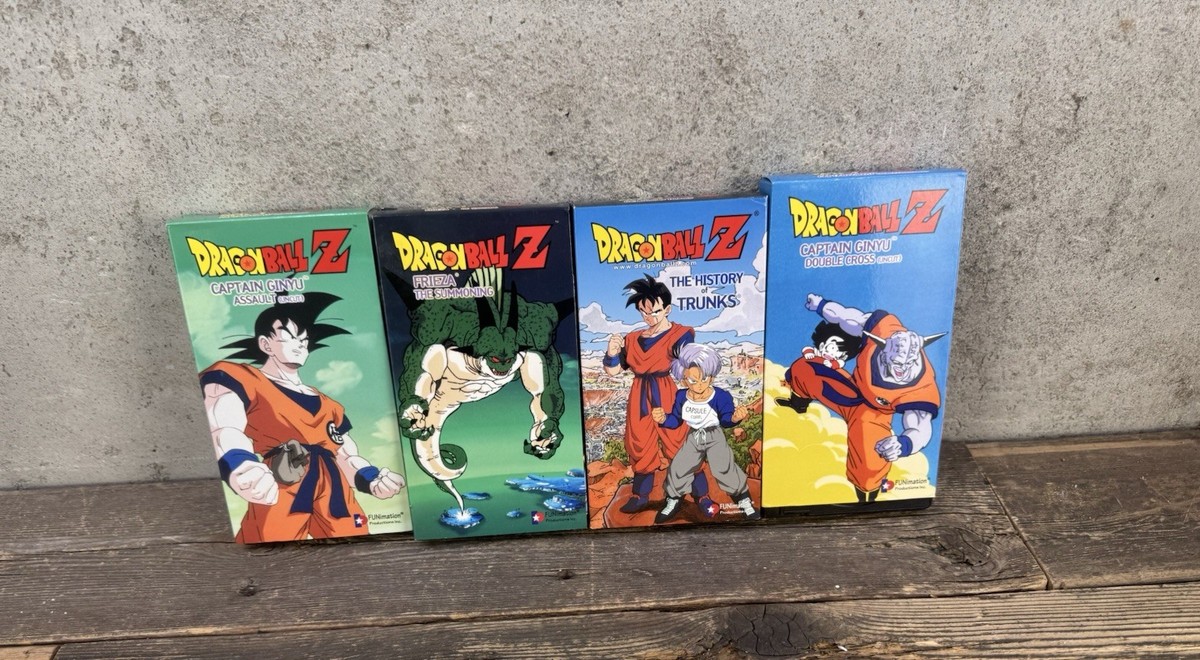 Dragon Ball Z Vhs Tape Lot Of 4 | eBay