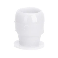 200pcs Skull Shaped Tattoo Ink Cup Disposable Makeup Microblading Pigment Holder