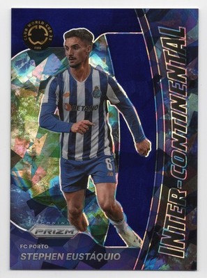 2025 Prizm FIFA Club World Cup STEPHEN EUSTAQUIO Blue Ice Inter-Continental /99