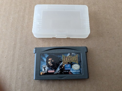 Blackthorne Nintendo GameBoy Advance GBA Case and Game Only | eBay UK