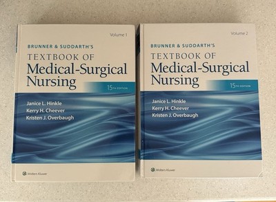 Brunner & Suddarth's Textbook of Medical-Surgical Nursing 15th Ed 2 VOL SET 2022