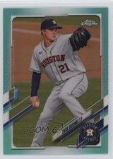 2021 Topps Chrome Aqua Refractor 98/199 Zack Greinke #154 sy5