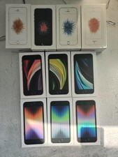 A  Apple iPhone SE 1st 2nd 3rd Gen 16/32/64/128/256GB Unlocked with box lot